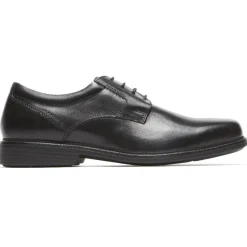 Hot Rockport Men'S Charles Road Plain Toe Oxford Black