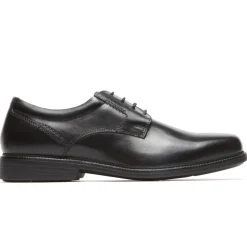 Hot Rockport Men'S Charles Road Plain Toe Oxford Black