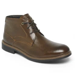 Hot Rockport Men'S Classic Break Chukka Boot Dark Brown Leather