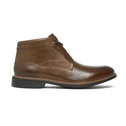 Hot Rockport Men'S Classic Break Chukka Boot Dark Brown Leather