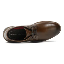 Hot Rockport Men'S Classic Break Chukka Boot Dark Brown Leather