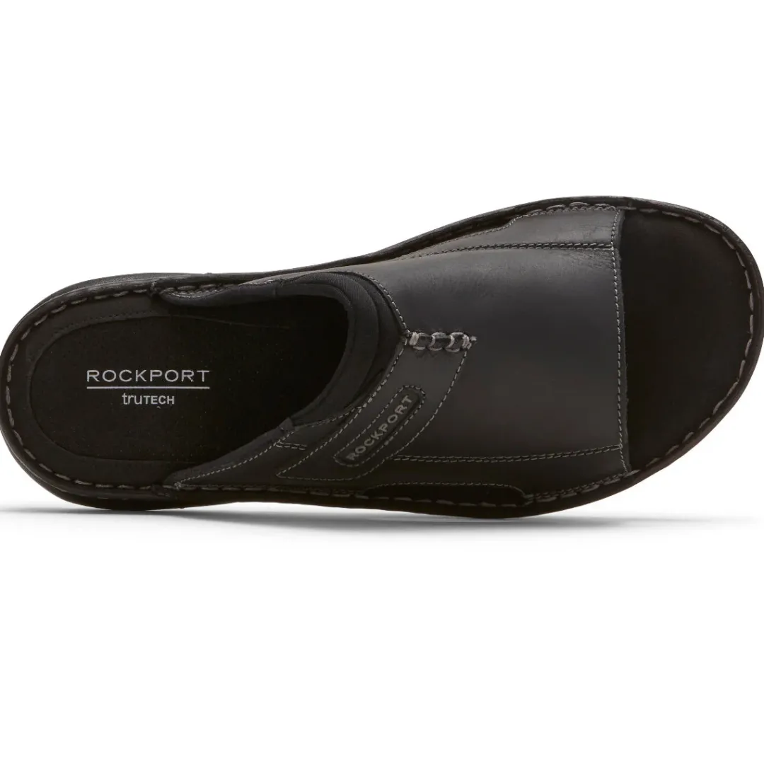 Online Rockport Men'S Darwyn 2 Slide Black Lea Ii