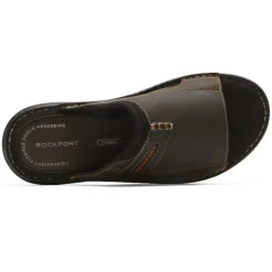 Online Rockport Men'S Darwyn 2 Slide Brown Ii Lea