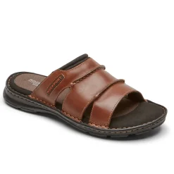 Online Rockport Men'S Darwyn Slide Coach Brown