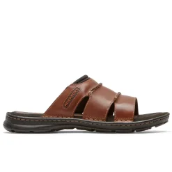 Online Rockport Men'S Darwyn Slide Coach Brown