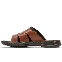 Online Rockport Men'S Darwyn Slide Coach Brown