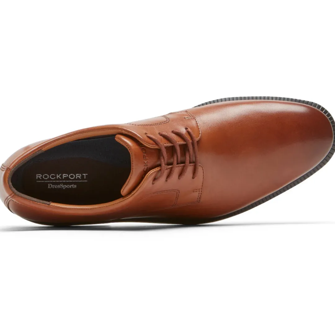 Fashion Rockport Men'S Dressports Plus Plain Toe Oxford British Tan