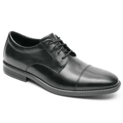 Outlet Rockport Men'S Dressports Premium Waterproof Cap Toe Oxford Black