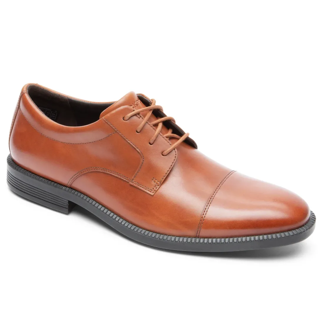 Best Rockport Men'S Dressports Premium Waterproof Cap Toe Oxford Tan