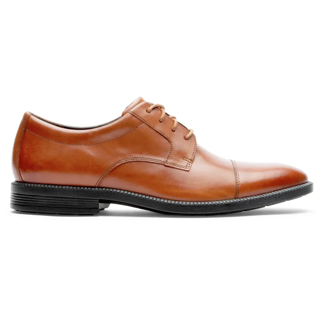 Best Rockport Men'S Dressports Premium Waterproof Cap Toe Oxford Tan
