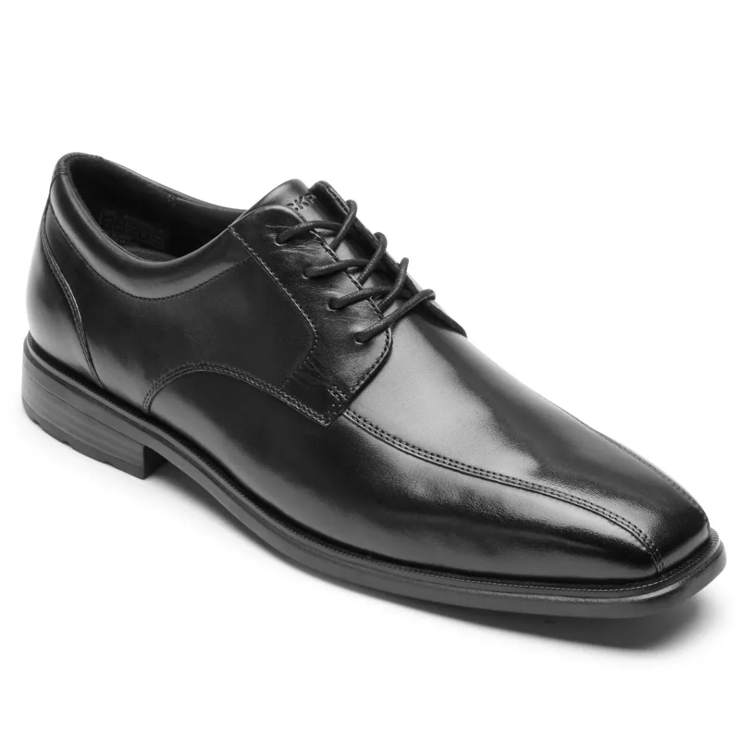 New Rockport Men'S Dressports Work Bike Toe Oxford Black