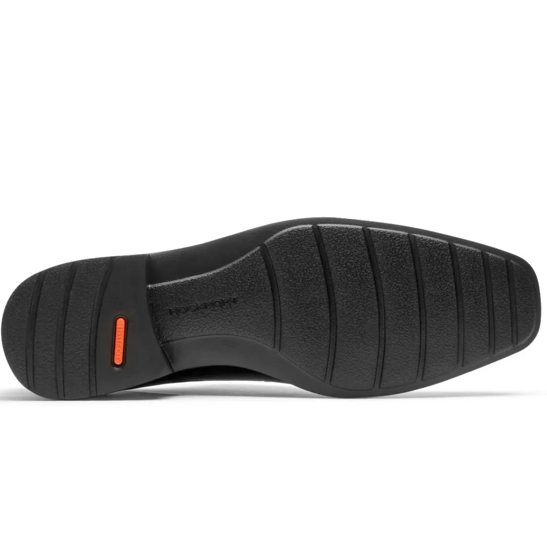New Rockport Men'S Dressports Work Bike Toe Oxford Black