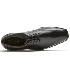 New Rockport Men'S Dressports Work Bike Toe Oxford Black