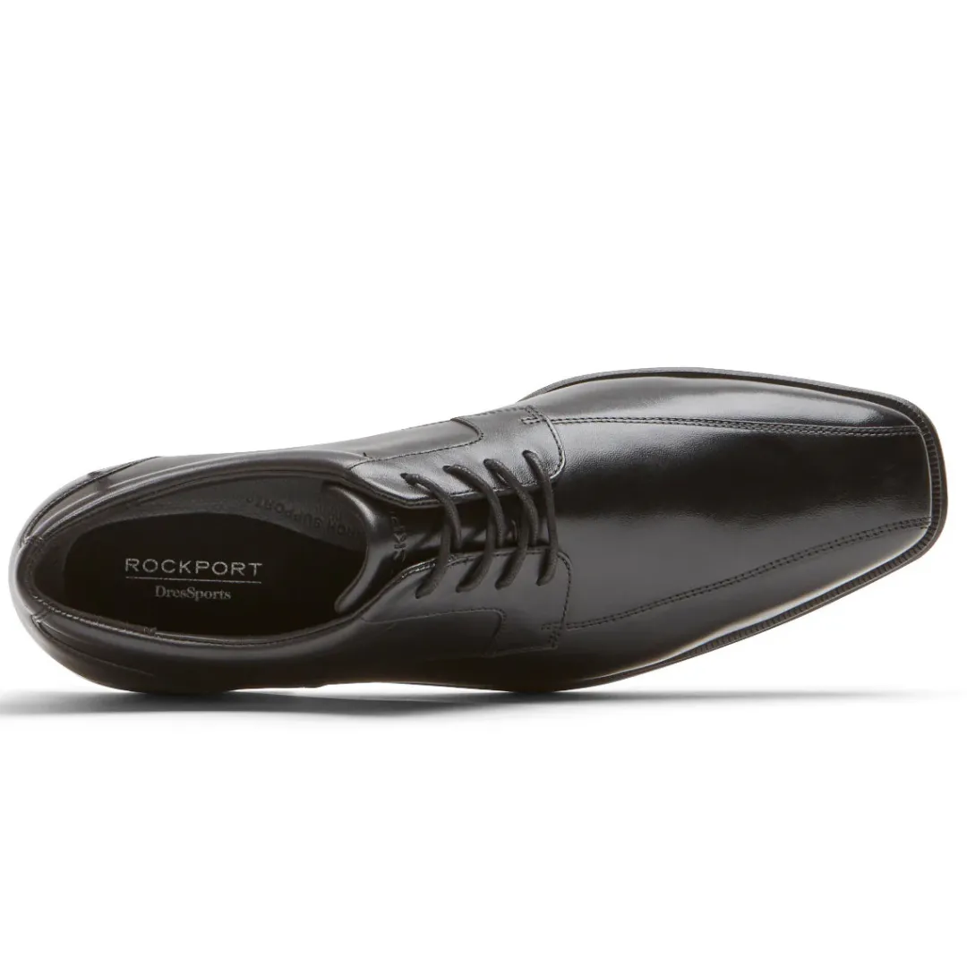 New Rockport Men'S Dressports Work Bike Toe Oxford Black