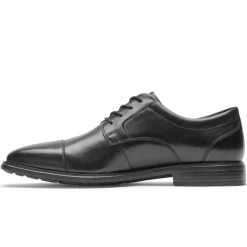 Best Rockport Men'S Dressports Work Cap Toe Oxford Black