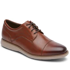Online Rockport Men'S Garett Cap Toe Oxford New Brown Gradient