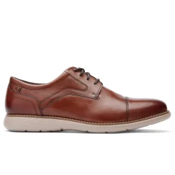 Online Rockport Men'S Garett Cap Toe Oxford New Brown Gradient