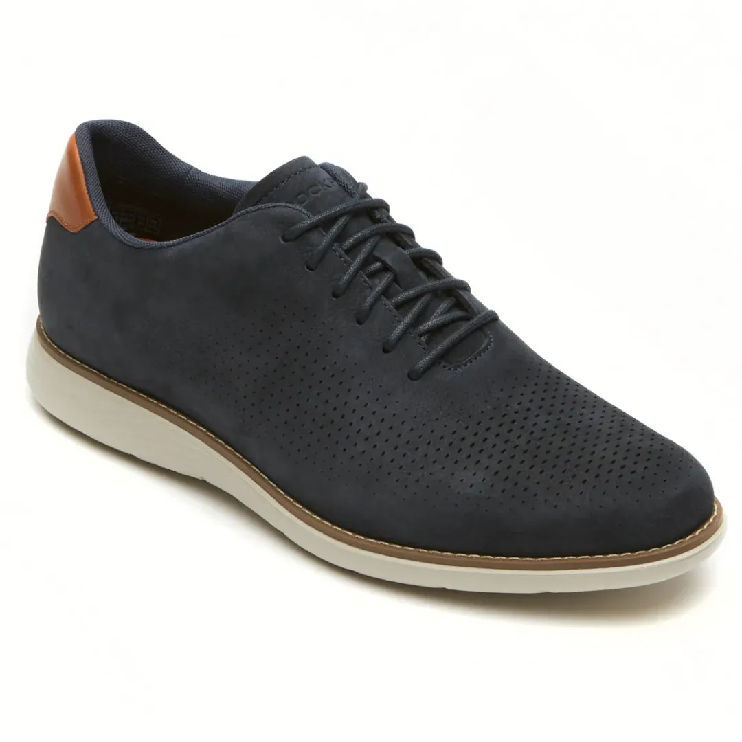Clearance Rockport Men'S Garett Modern Oxford New Dress Blues