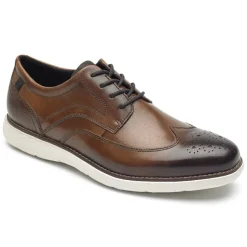 Discount Rockport Men'S Garett Wing Tip Oxford Cognac