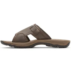 Clearance Rockport Men'S Hayes Slide Brown