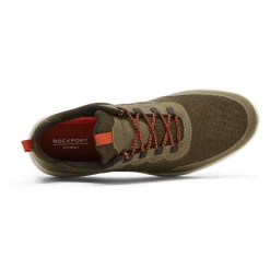 Online Rockport Men'S Metro Path Ghillie Lace-Up Sneaker Forest Green Mesh