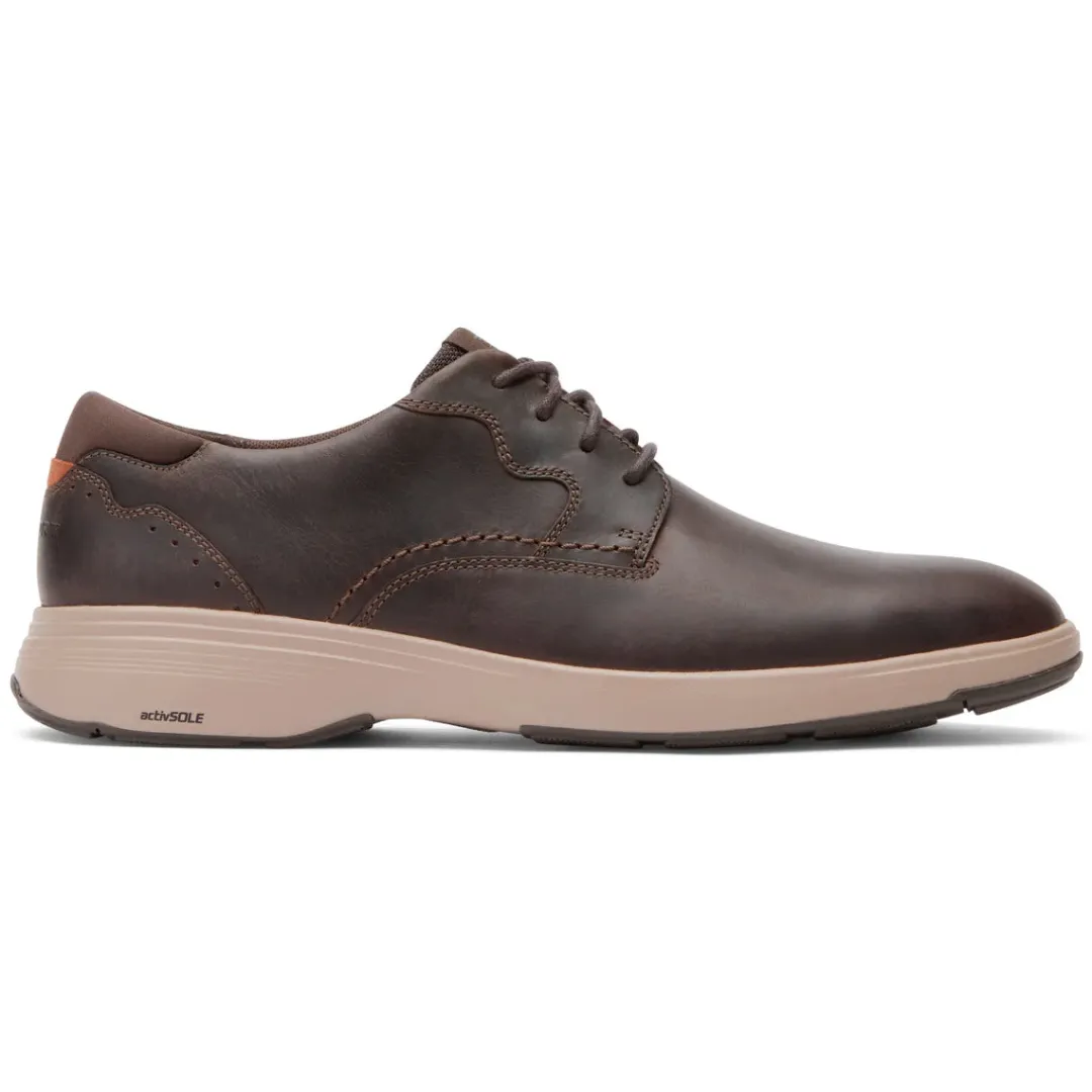 Sale Rockport Men'S Noah Oxford Dark Brown