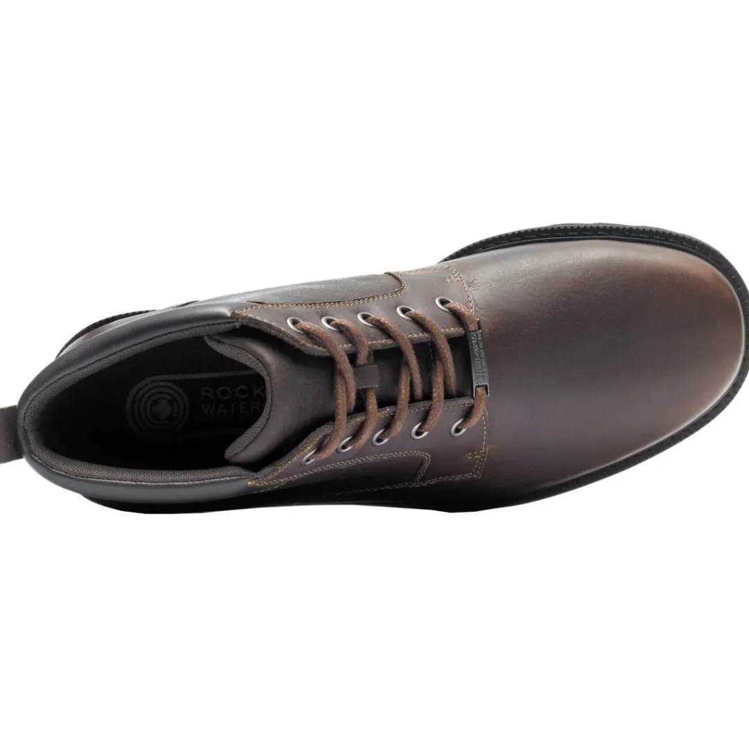 Discount Rockport Men'S Northfield Waterproof Plain Toe Boot Chocolate