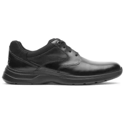 Online Rockport Men'S Patterson Oxford Black Smooth Lea