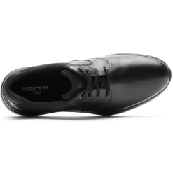 Online Rockport Men'S Patterson Oxford Black Smooth Lea