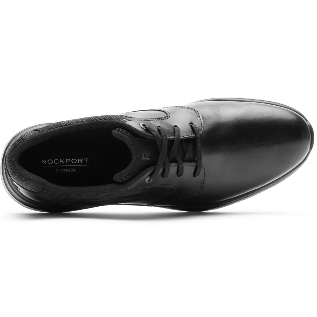 Online Rockport Men'S Patterson Oxford Black Smooth Lea