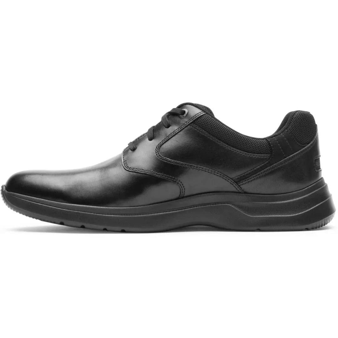 Online Rockport Men'S Patterson Oxford Black Smooth Lea