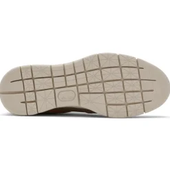 New Rockport Men'S Primetime Casual Mudguard Sneaker Breen Mesh Leather