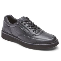 Online Rockport Men'S Prowalker 9000 Limited Edition Casual Shoe Triple Black Lea
