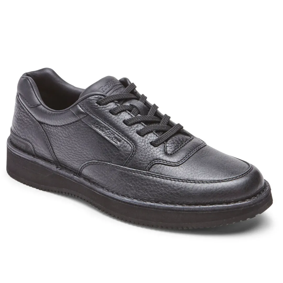 Online Rockport Men'S Prowalker 9000 Limited Edition Casual Shoe Triple Black Lea