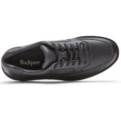 Online Rockport Men'S Prowalker 9000 Limited Edition Casual Shoe Triple Black Lea