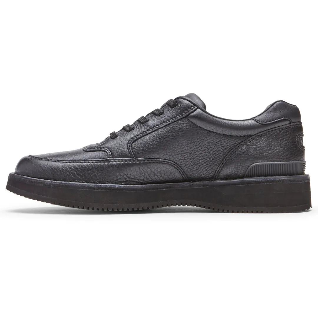 Online Rockport Men'S Prowalker 9000 Limited Edition Casual Shoe Triple Black Lea