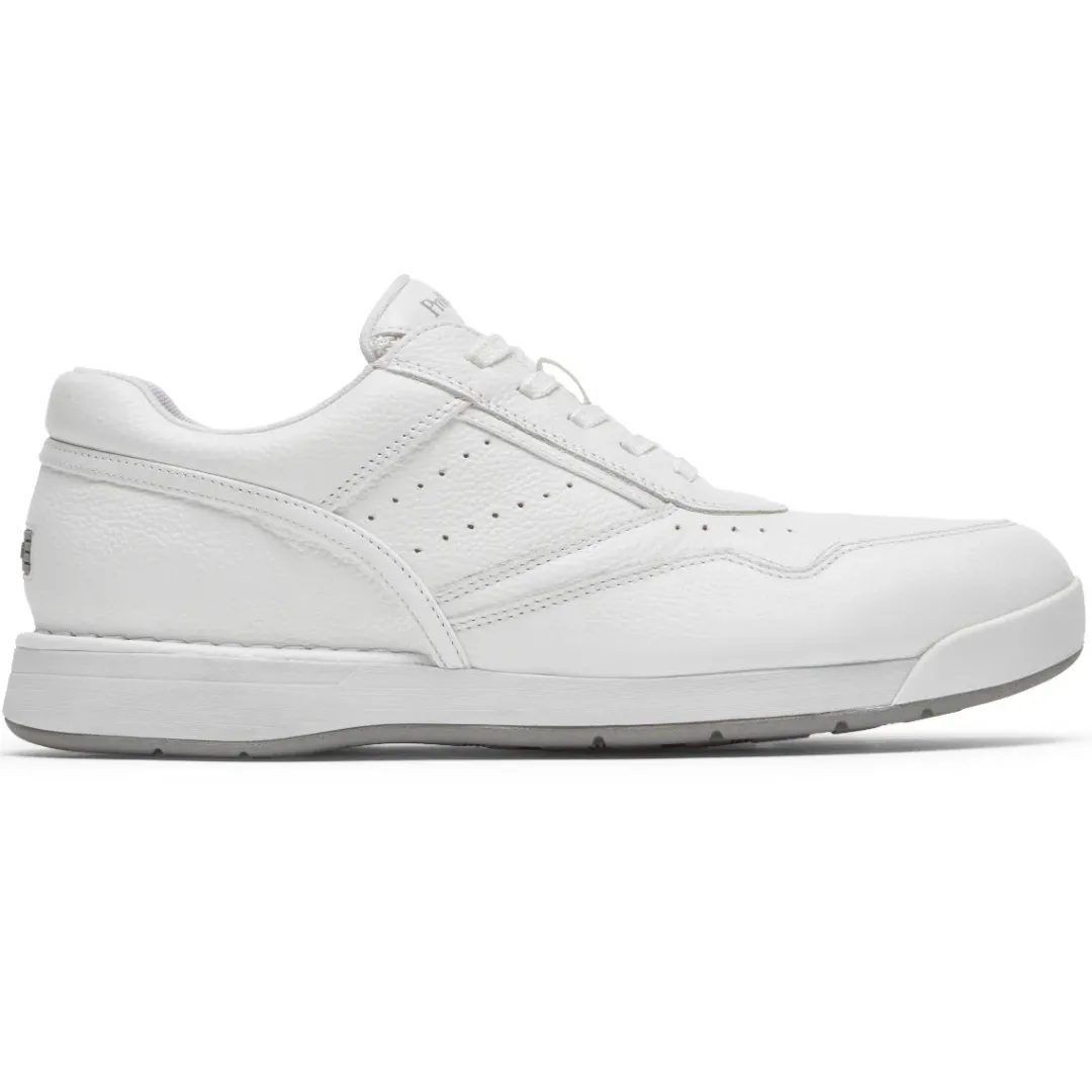 Sale Rockport Men'S Prowalker 7100 Plus Lace-Up Active Shoe White Leather