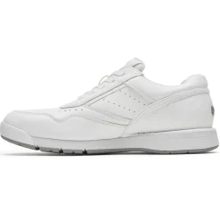 Sale Rockport Men'S Prowalker 7100 Plus Lace-Up Active Shoe White Leather
