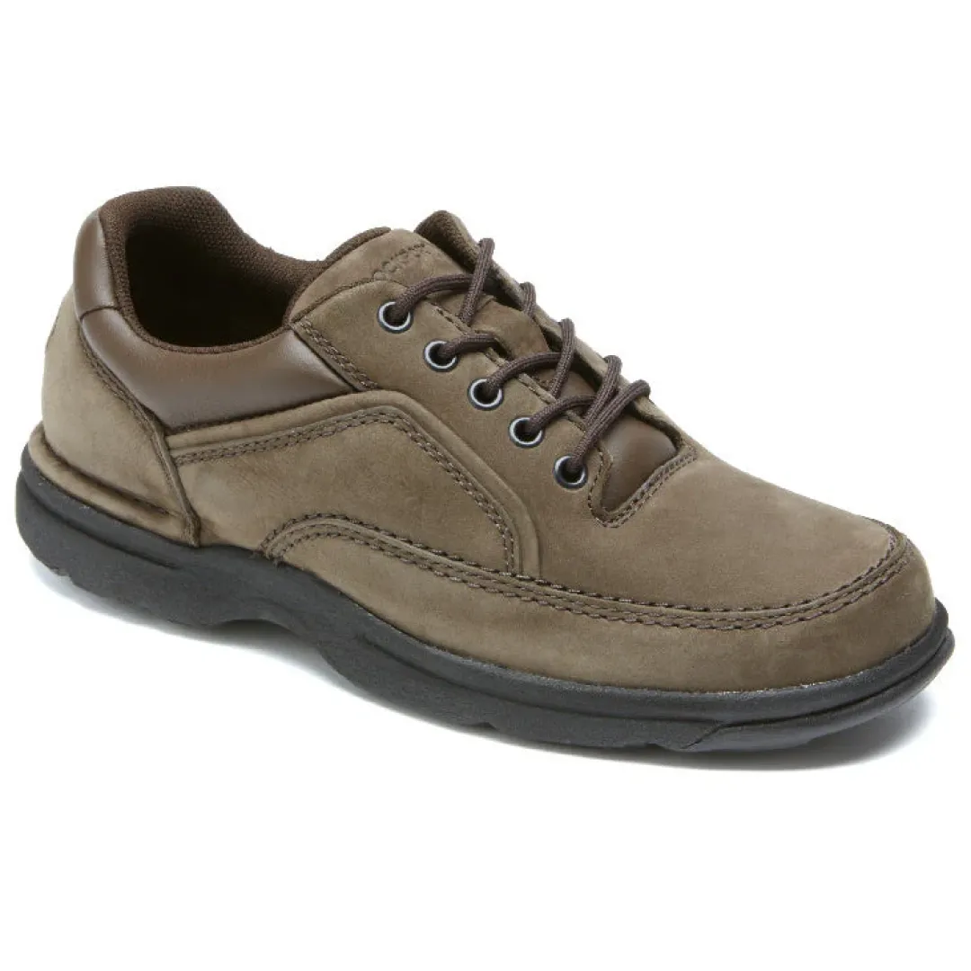 Best Rockport Men'S Ridgefield Eureka Lace-Up Chocolate Nubuck