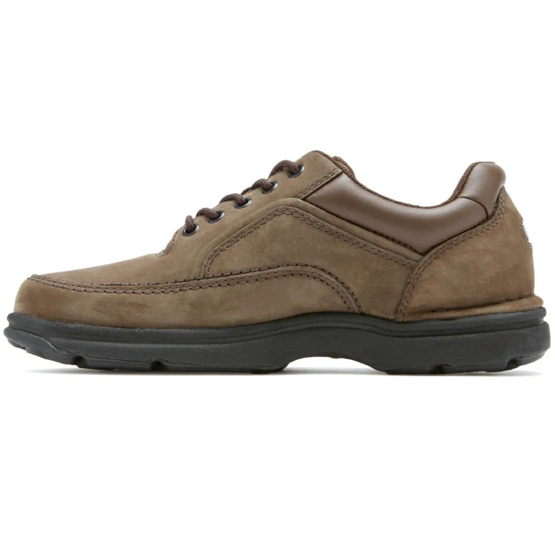 Best Rockport Men'S Ridgefield Eureka Lace-Up Chocolate Nubuck