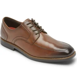 Fashion Rockport Men'S Slayter Apron Toe Oxford New Brown Glass