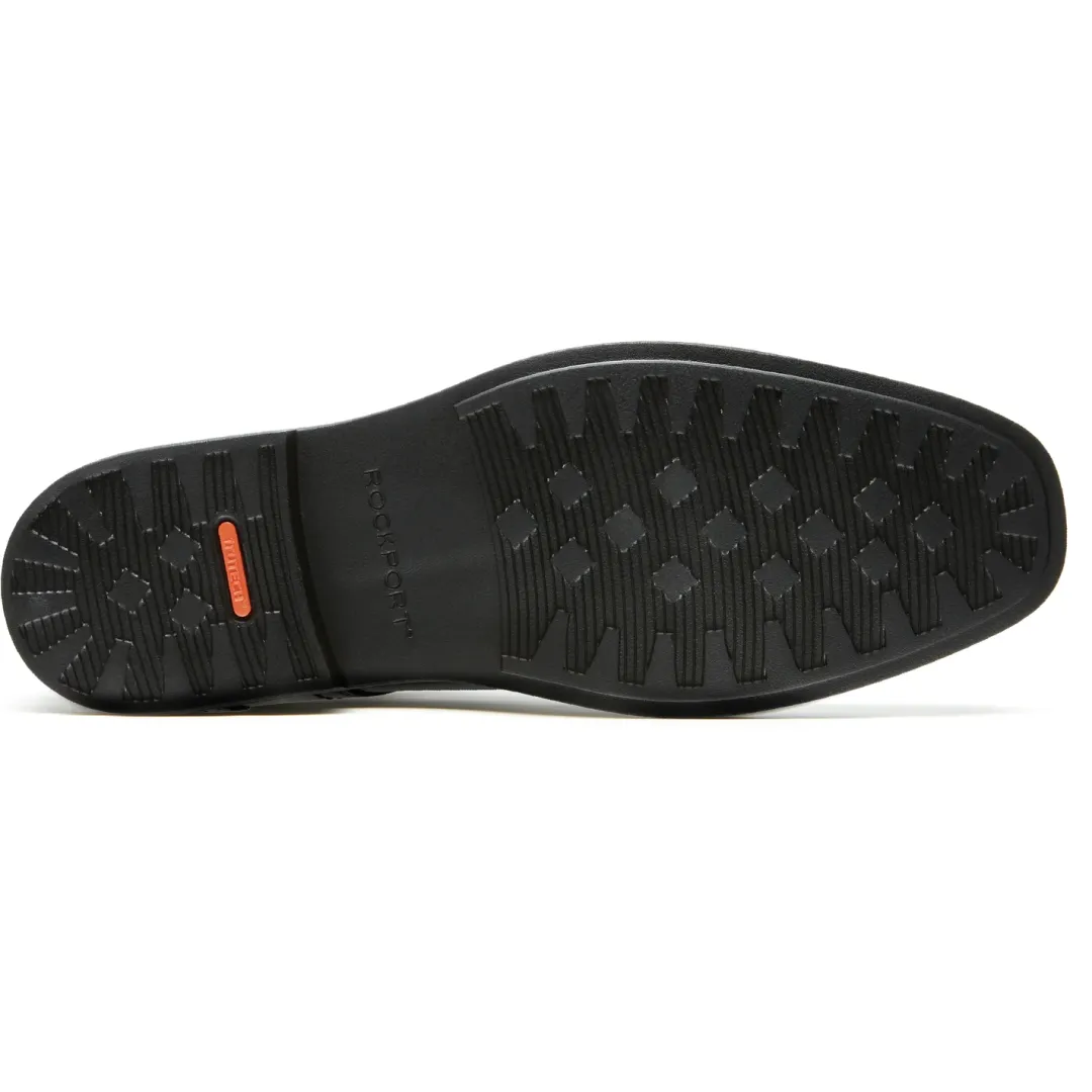 Outlet Rockport Men'S Slayter Apron Toe Oxford Black