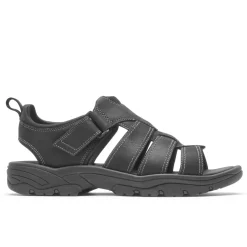 Best Rockport Men'S Springboro Rocklake Fisherman Sandal Black