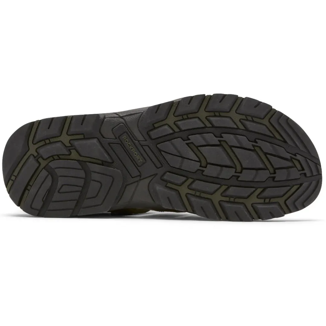 Hot Rockport Men'S Springboro Rocklake Fisherman Sandal Brown