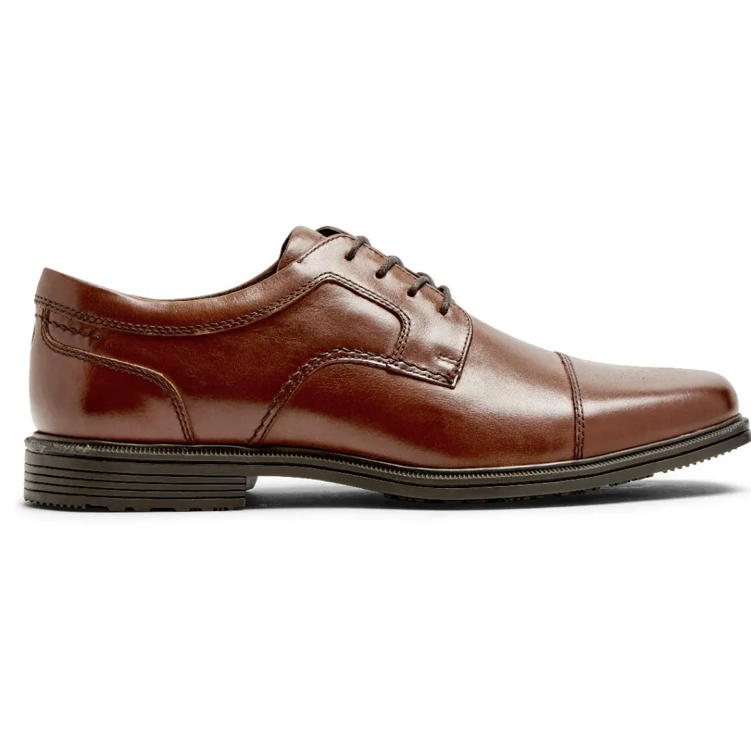 Sale Rockport Men'S Taylor Waterproof Cap Toe Oxford Tan