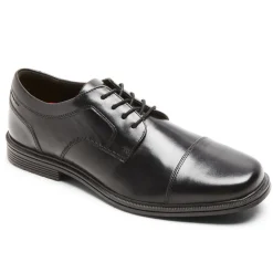 New Rockport Men'S Taylor Waterproof Cap Toe Oxford Black
