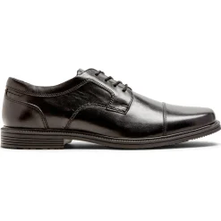 New Rockport Men'S Taylor Waterproof Cap Toe Oxford Black