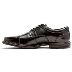 New Rockport Men'S Taylor Waterproof Cap Toe Oxford Black