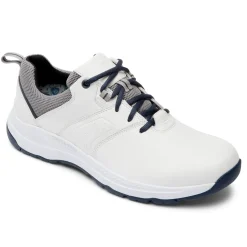 Best Rockport Men'S Total Motion Ace Sport Golf Shoe White/Navy