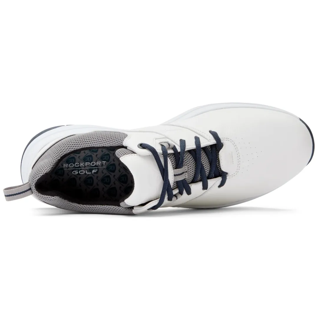 Best Rockport Men'S Total Motion Ace Sport Golf Shoe White/Navy